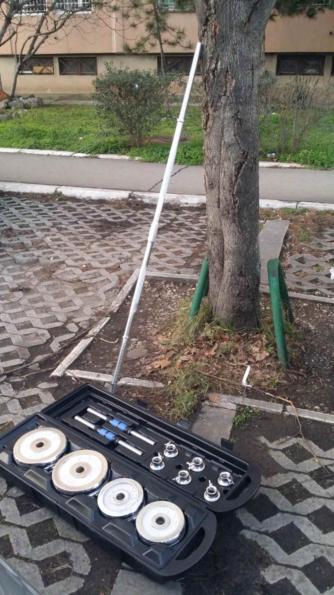 Bucice Tegovi set 50 kg u koferu sa spojnicom - Slika 7