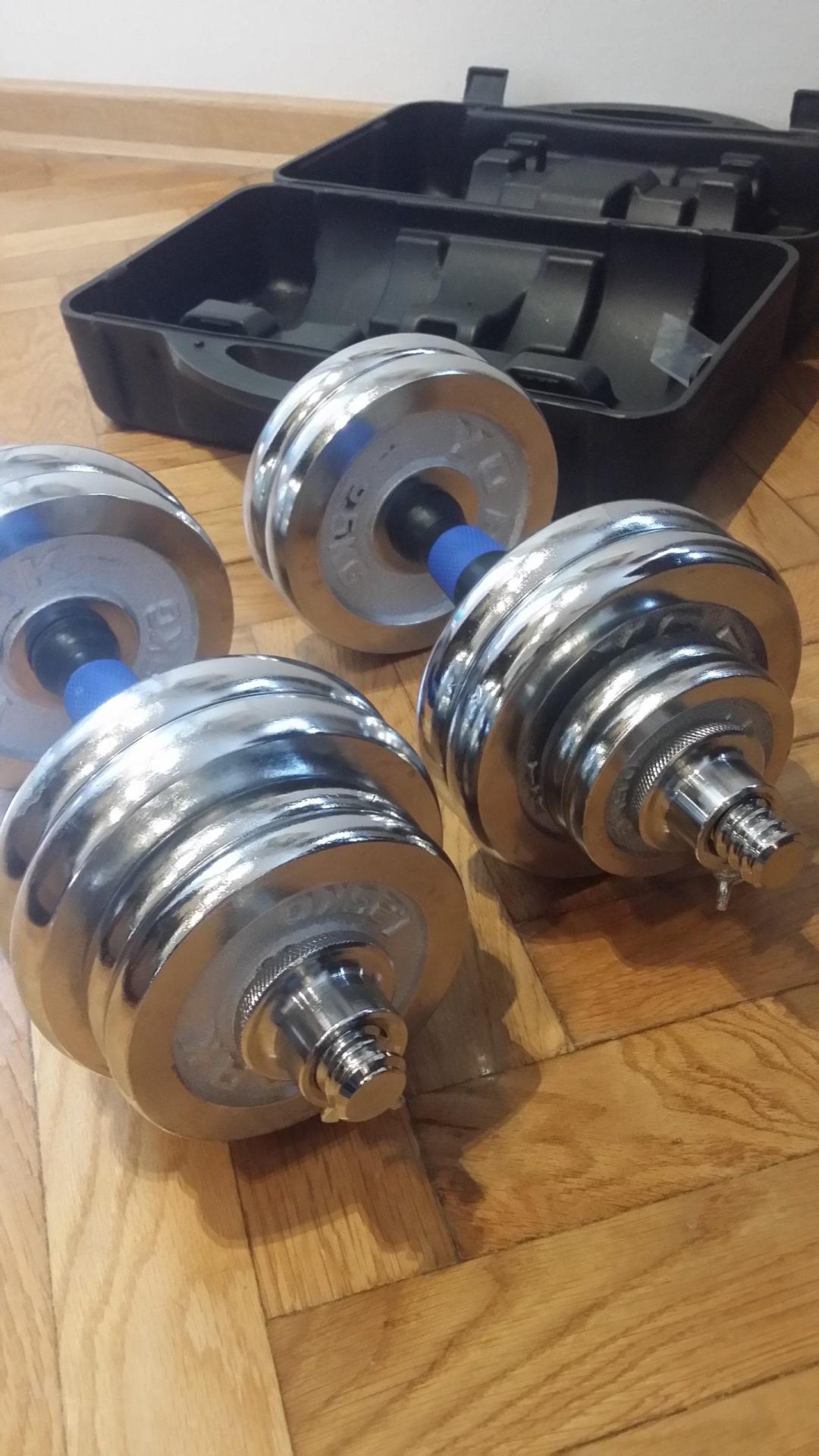 Bucice tegovi setovi od 20 30 i 50 kg u koferu - Slika 5