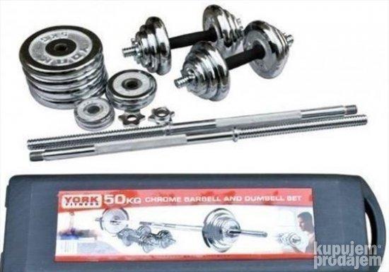 Bucice tegovi setovi od 20 30 i 50 kg u koferu - Slika 7