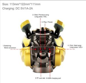Bumblebee zvucnik veoma zanimljiv i inovativan