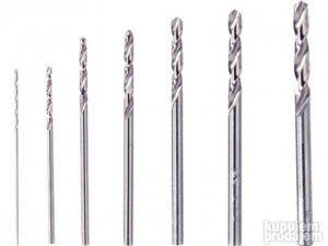 Burgije za precizno busenje O0.8 3.2mm set 7 kom