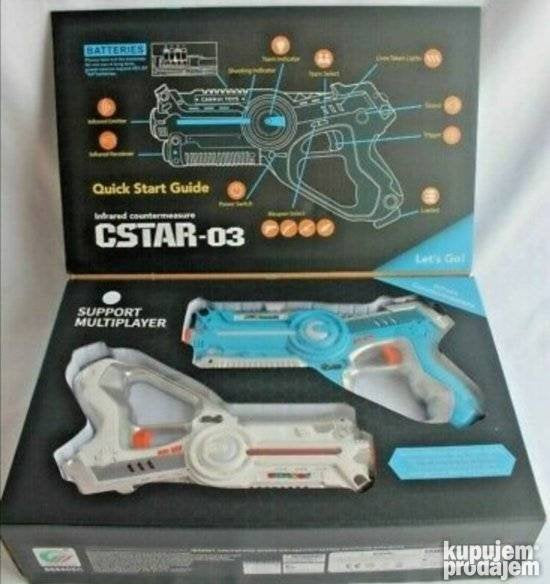 C star 03 4u1 blaster muzicke igracke - Slika 4