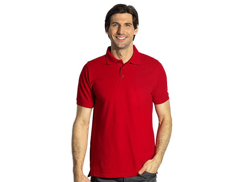 CARBON radna polo majica crvena