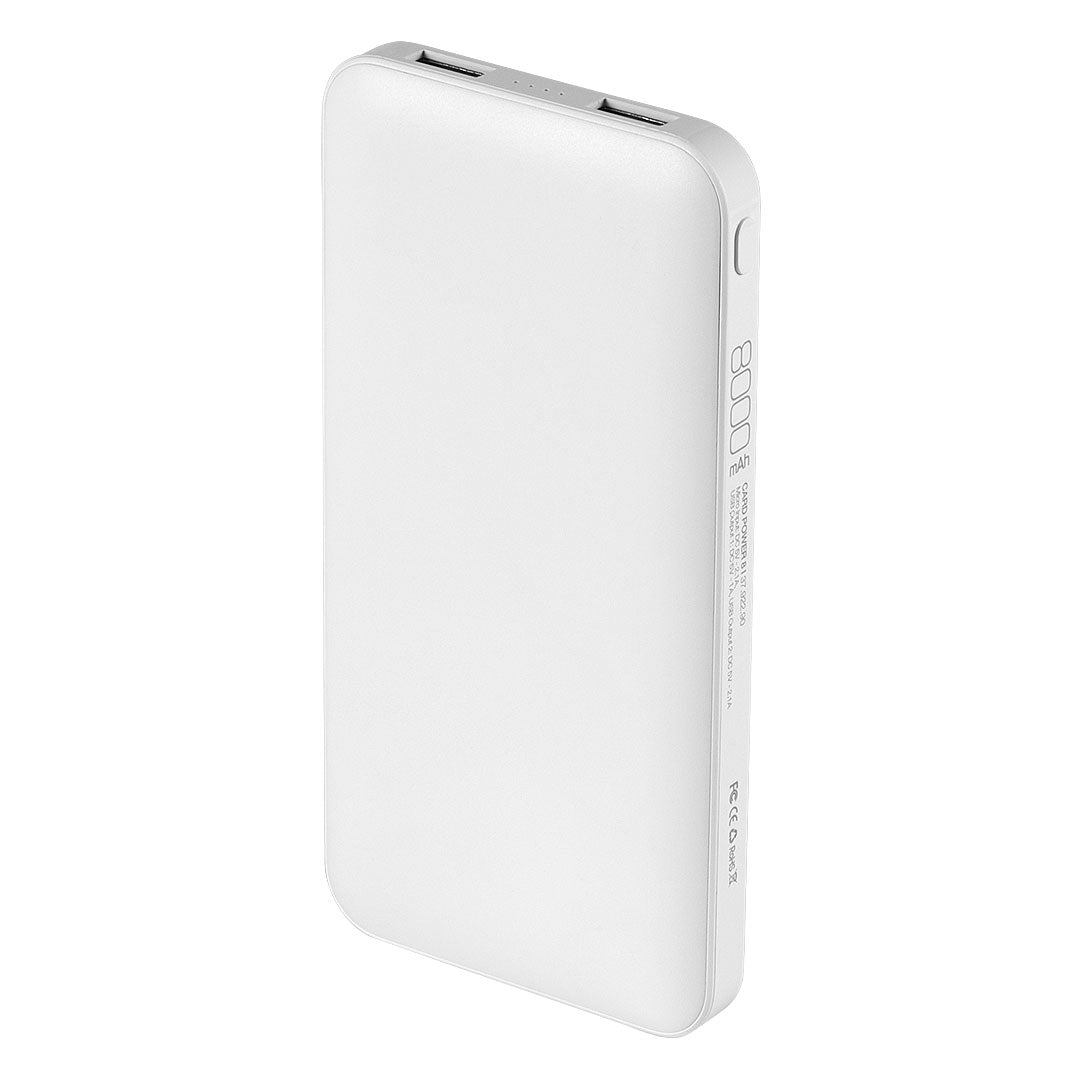 CARD POWER 8 pomocna baterija 8.000 mah bela