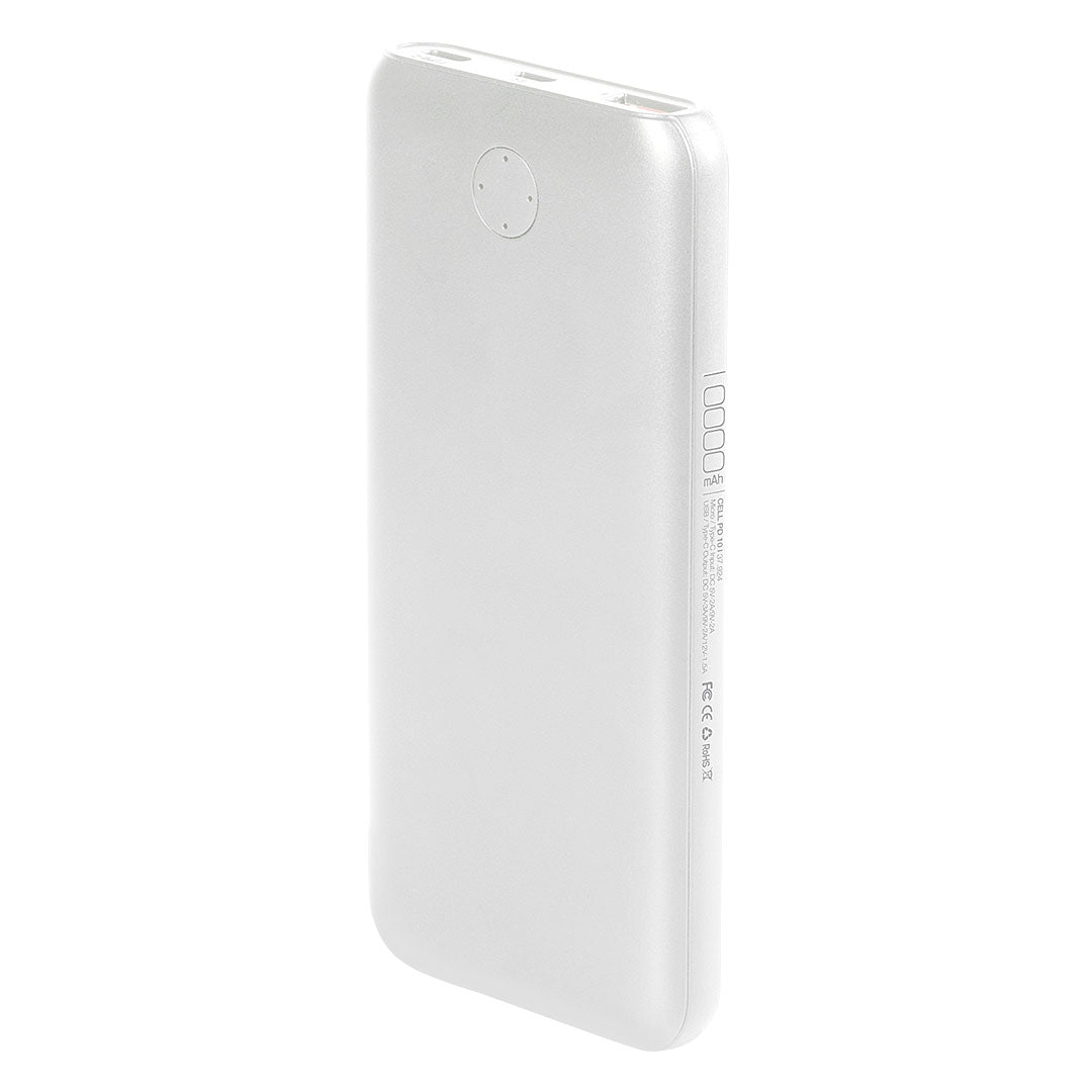 CELL PD 10 pomocna baterija 10000 mah bela