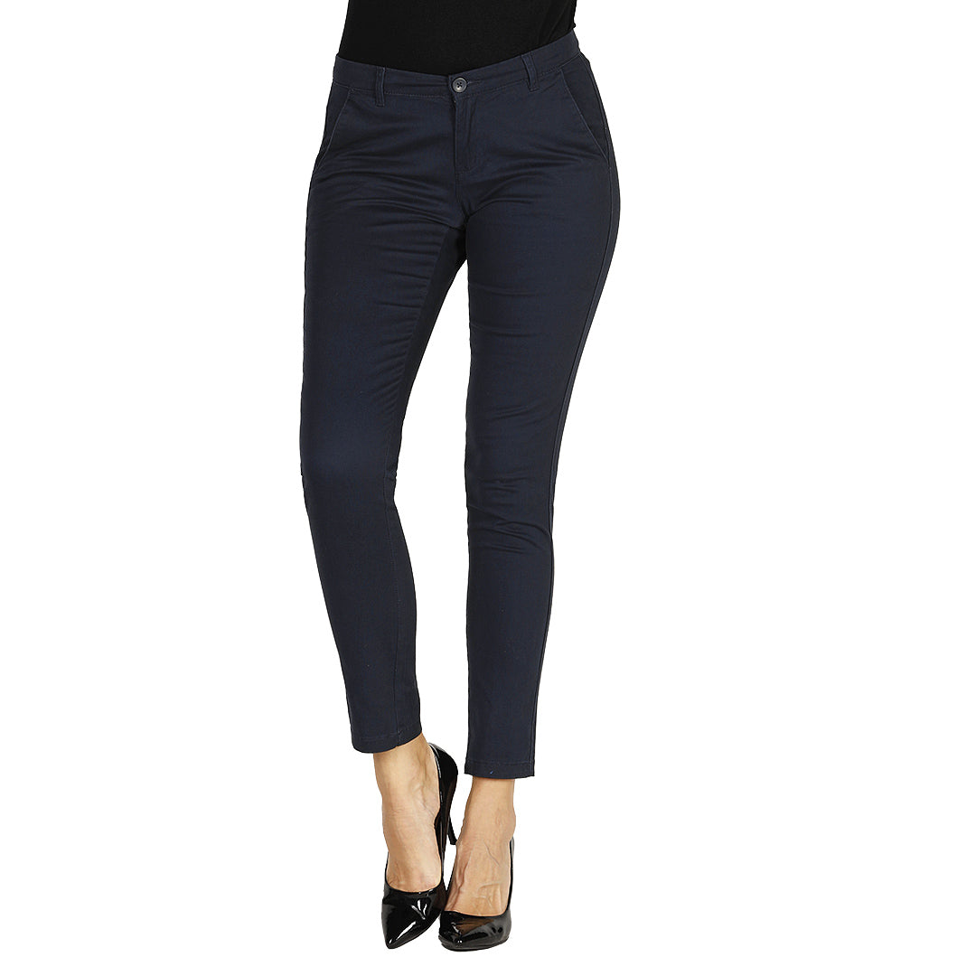 CHINO LADY zenske pantalone plave