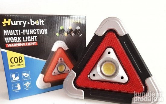 COB LED Svetlosni trougao za upozorenje na putu MANJI