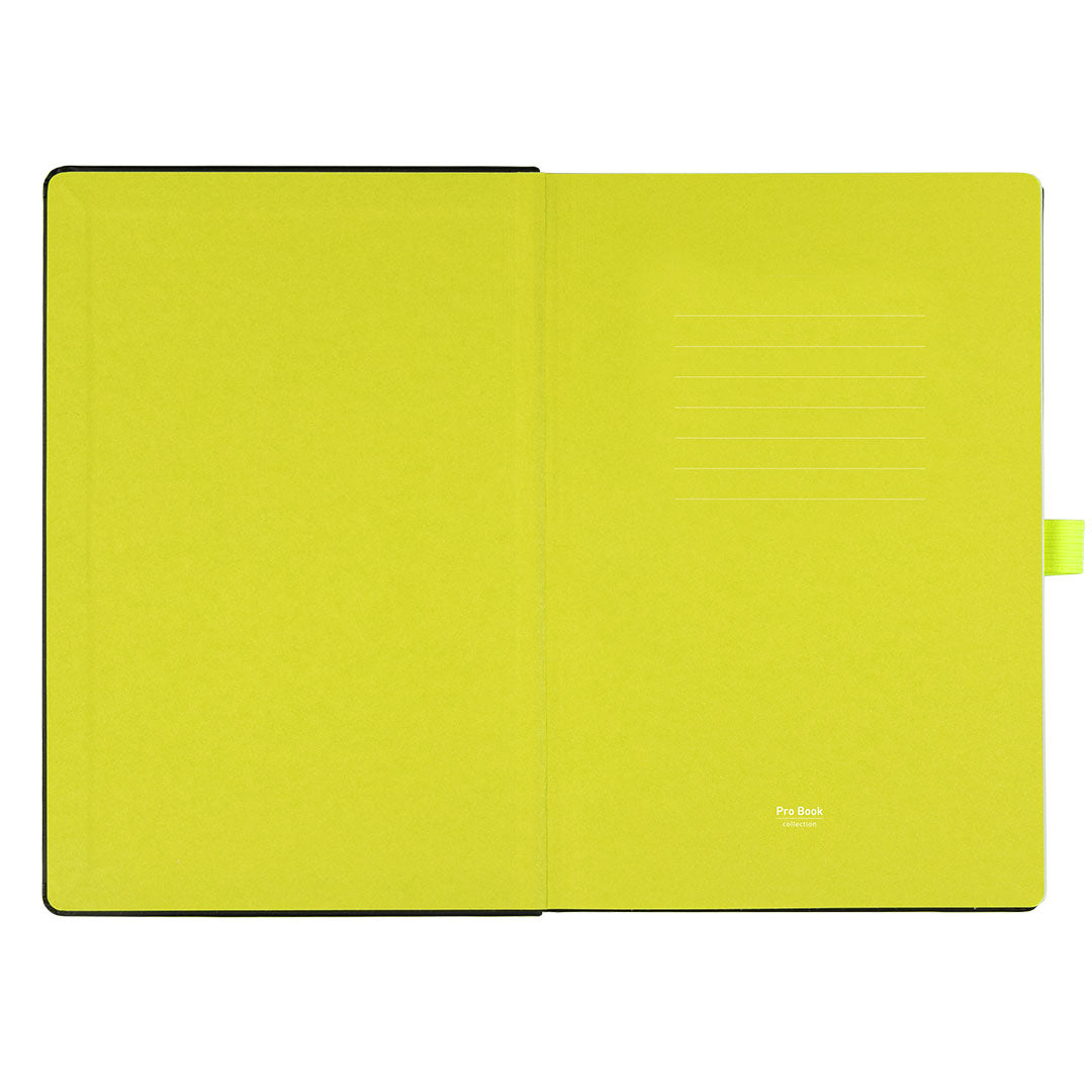 CODE BLACK notes a5 neon zuti