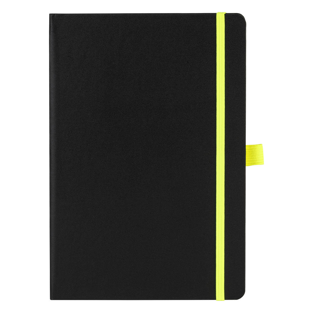 CODE BLACK notes a5 neon zuti