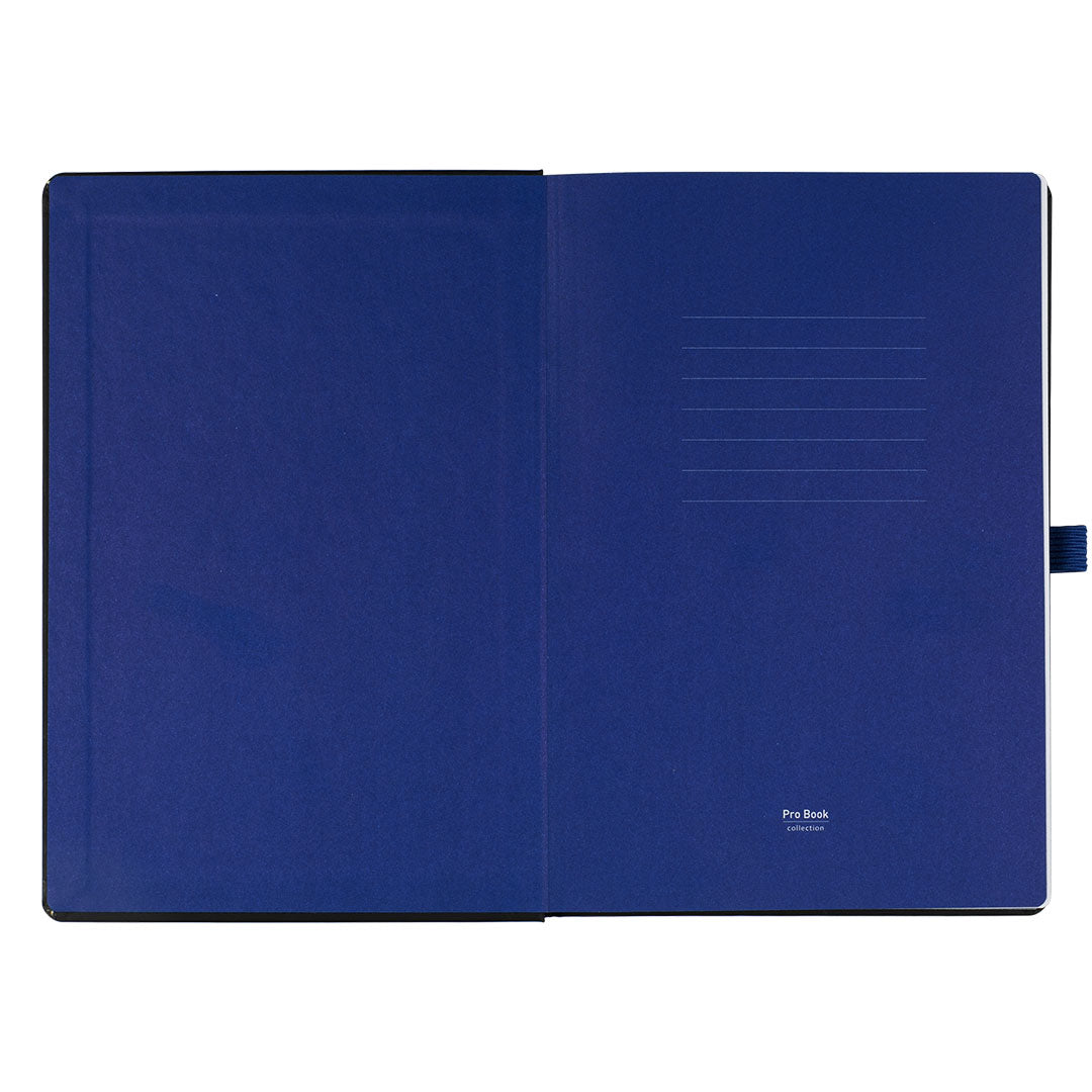 CODE BLACK notes a5 rojal plavi