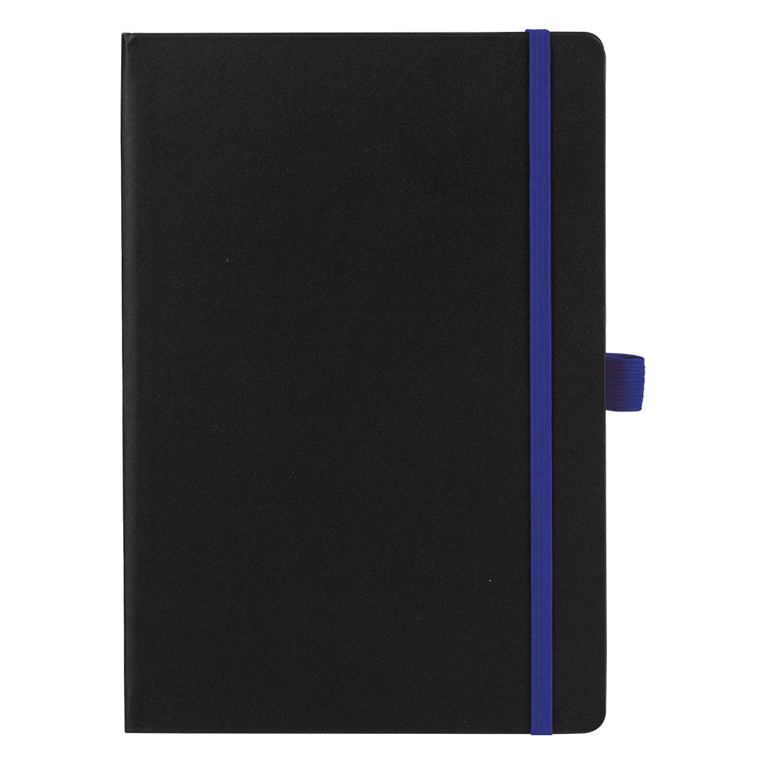 CODE BLACK notes a5 rojal plavi