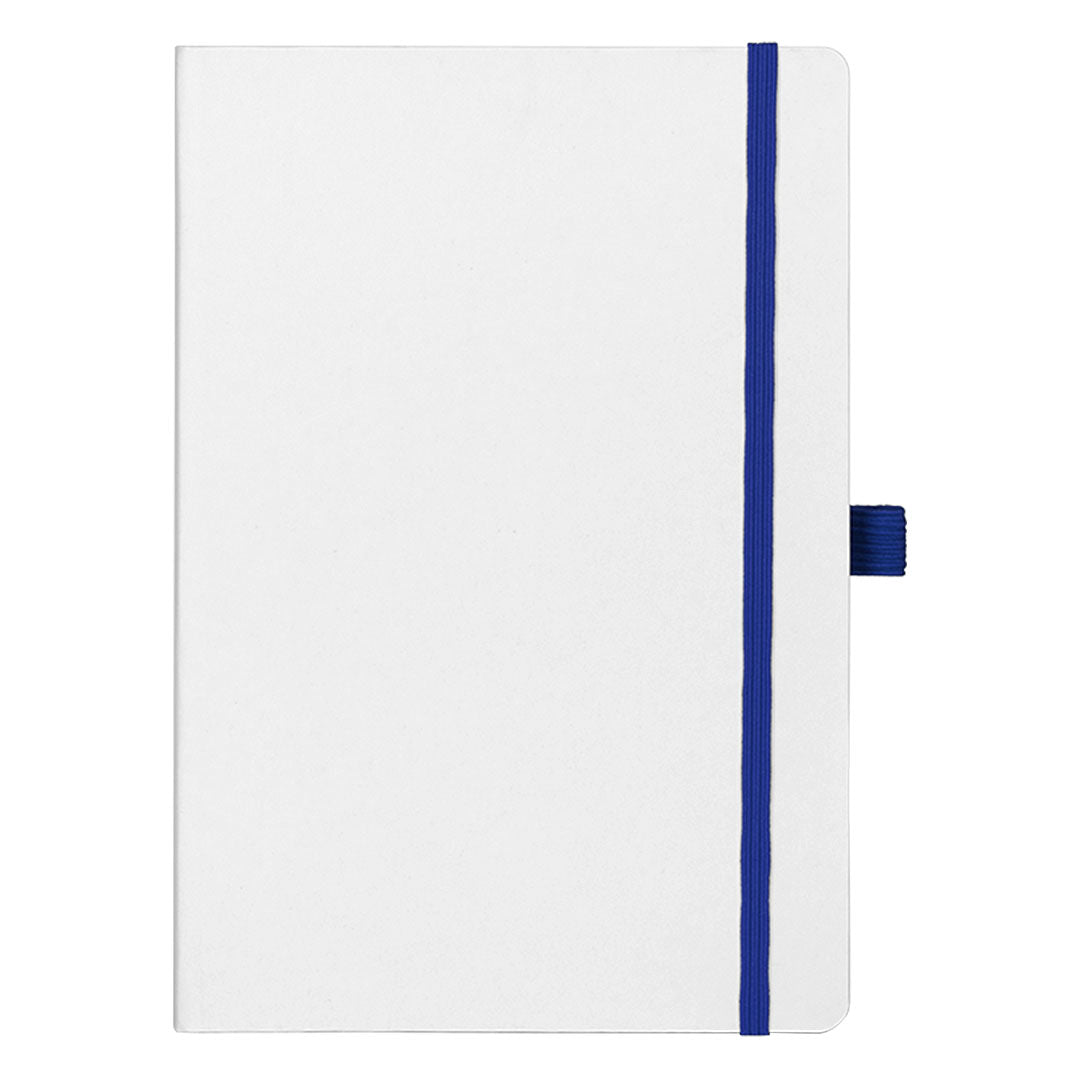 CODE WHITE notes a5 rojal plavi