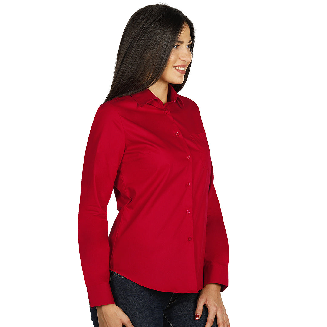 COMFORT LSL WOMEN zenska kosulja dugih rukava crvena