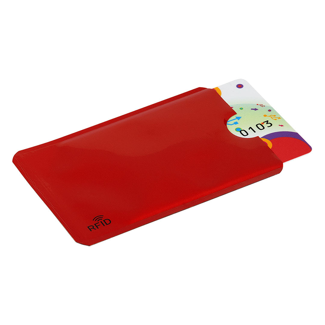 COVER drzac za kartice sa rfid zastitom crveni