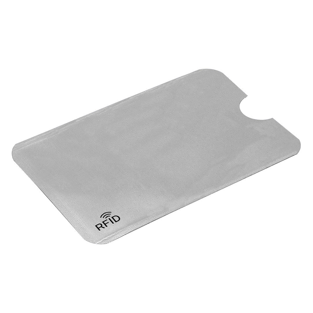 COVER drzac za kartice sa rfid zastitom srebrni