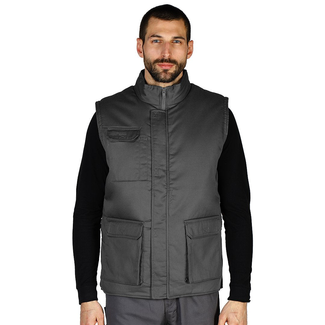 CRAFT VEST radni prsluk tamno sivi