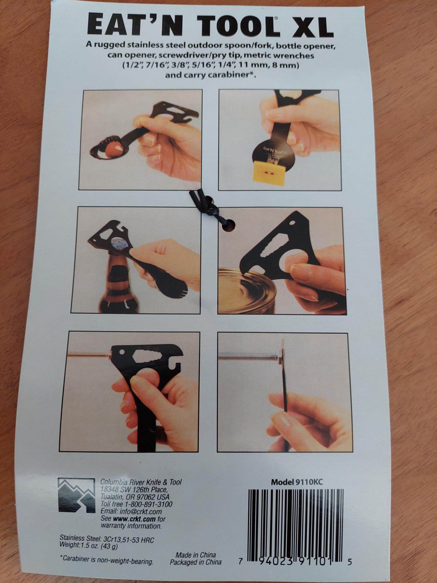 CRKT Visenamenski kamp alat Kasika Viljuska Otvarac itd CRKT Visenamenski kamp alat Kasika Viljuska Otvarac itd