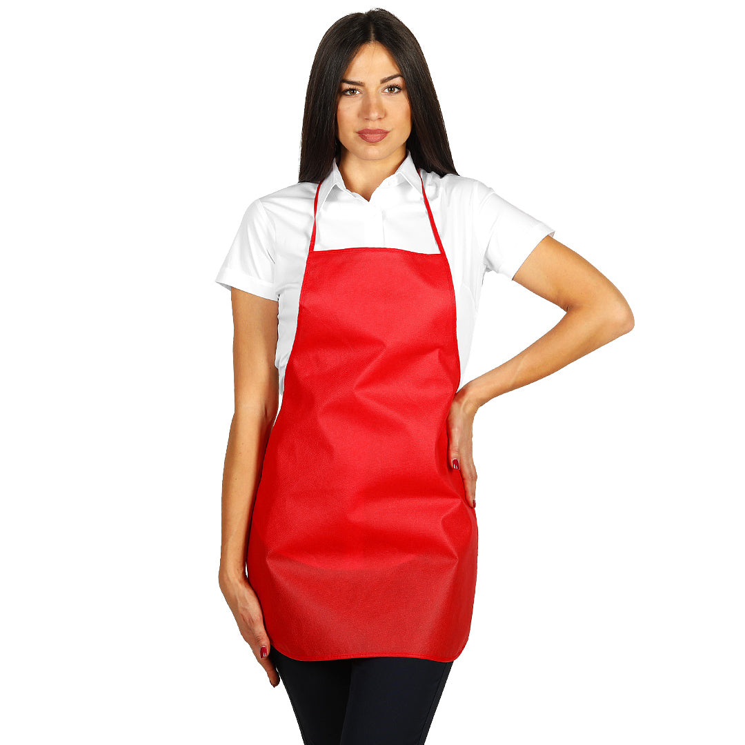 CUISINA biorazgradiva kecelja sivena crvena