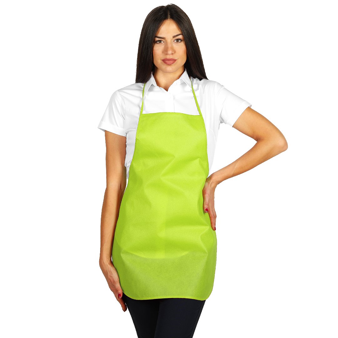CUISINA biorazgradiva kecelja sivena svetlo zelena