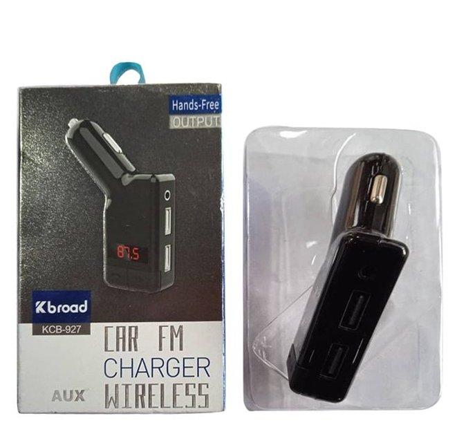 Car Transmitter FM Mp3 Aux  Wireless Charger Car Transmitter FM Mp3 Aux  Wireless Charger