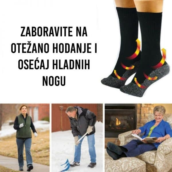 Carape sa ALU vlaknima za bolju cirkulaciju - Slika 3