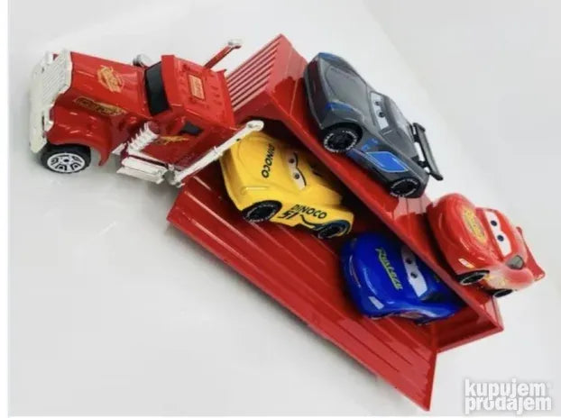 Cars 5u1 set sa metalnim auticima - Slika 5