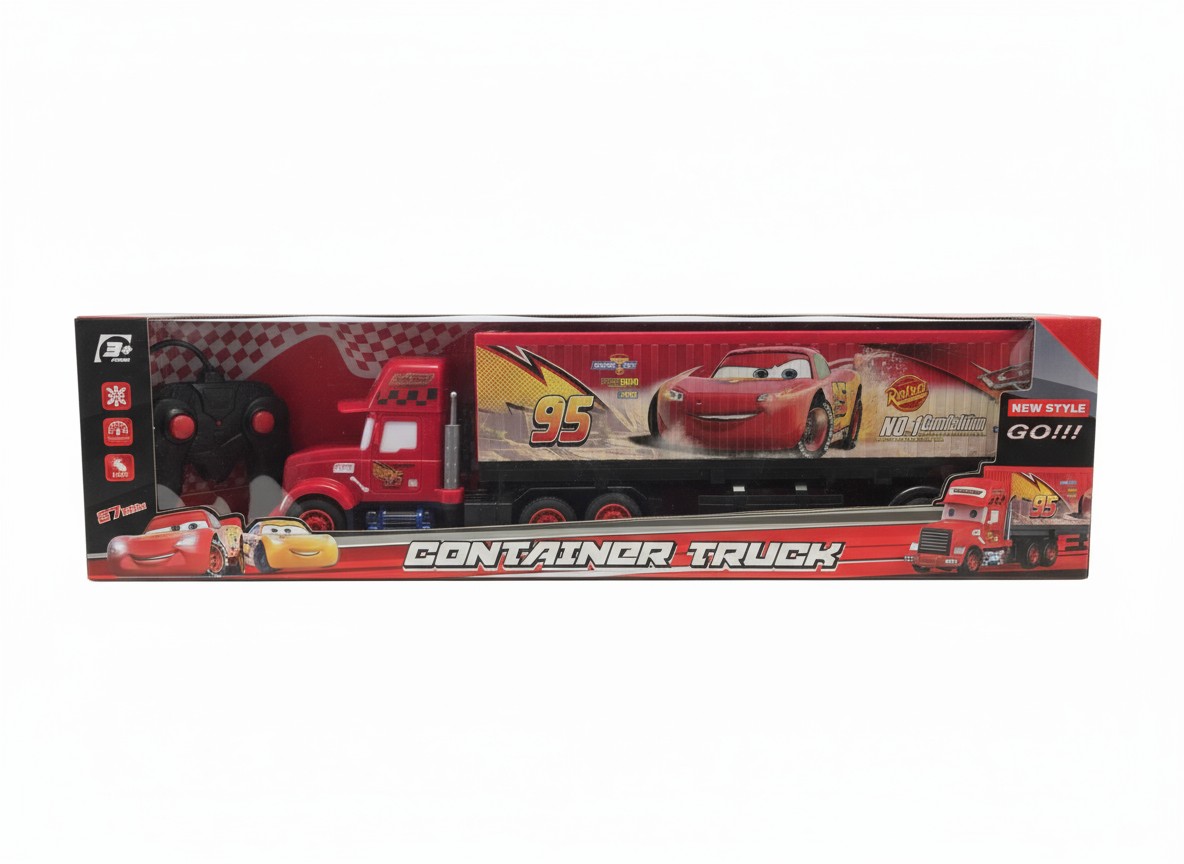 Cars Kamion Kontejner Lightning McQueen