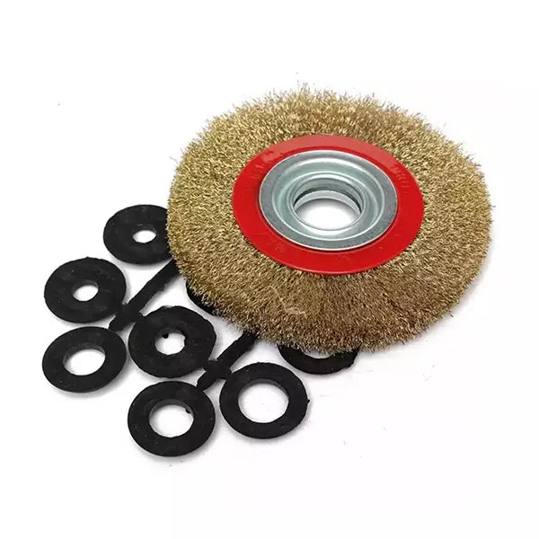 Cetka celicna pljosnata fina 125mm