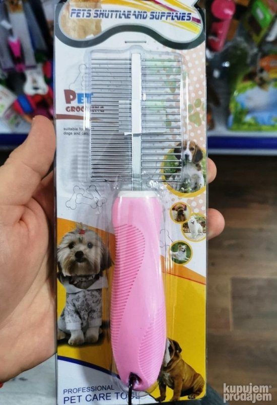 Cetka za pse Dvostrana
