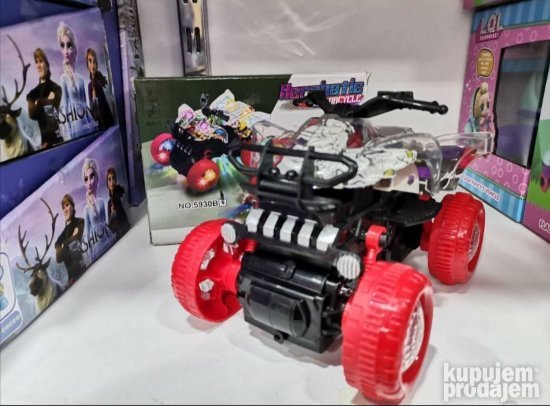 Cetvorotockas quad na baterije