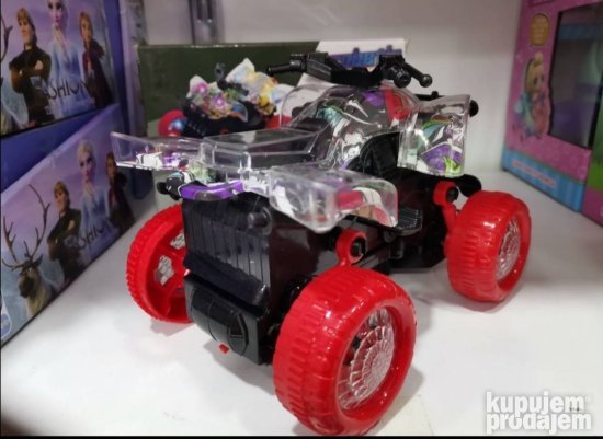 Cetvorotockas quad na baterije