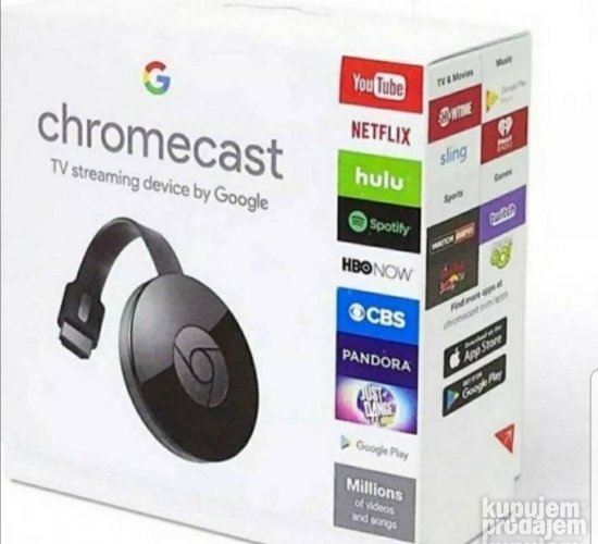 ChromeCast bezicni WiFi uredjaj pretvara tv u smart