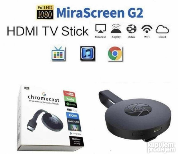 Chromecast pretvara vas Tv u Smart Tv