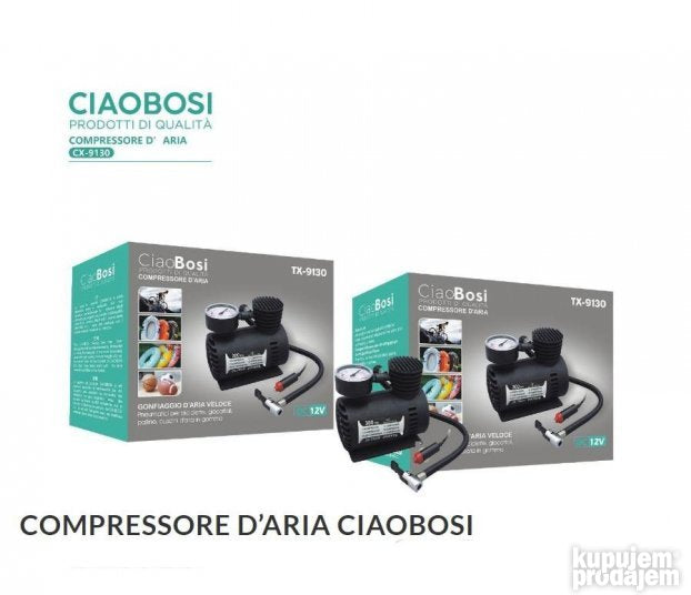 CiaoBosi Kompresor za gume CX 9130