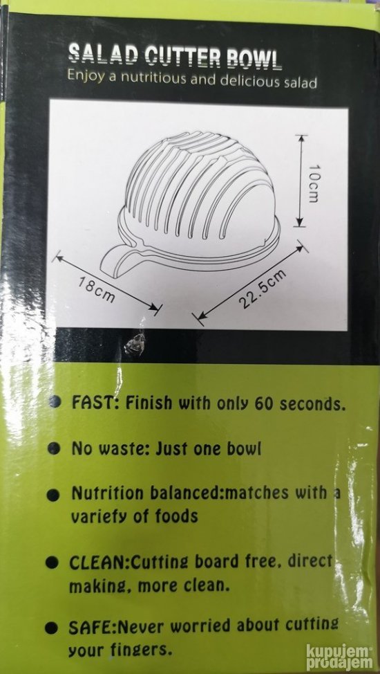 Cinija za brzo pravljenje salata