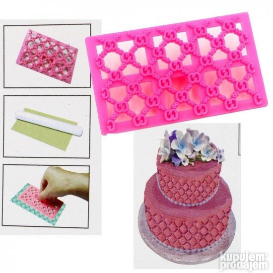 Cipka za secenje kolacica i dekoraciju torte