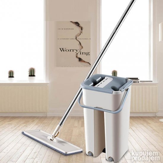 Cistac podova sa posudom Mop Scratch