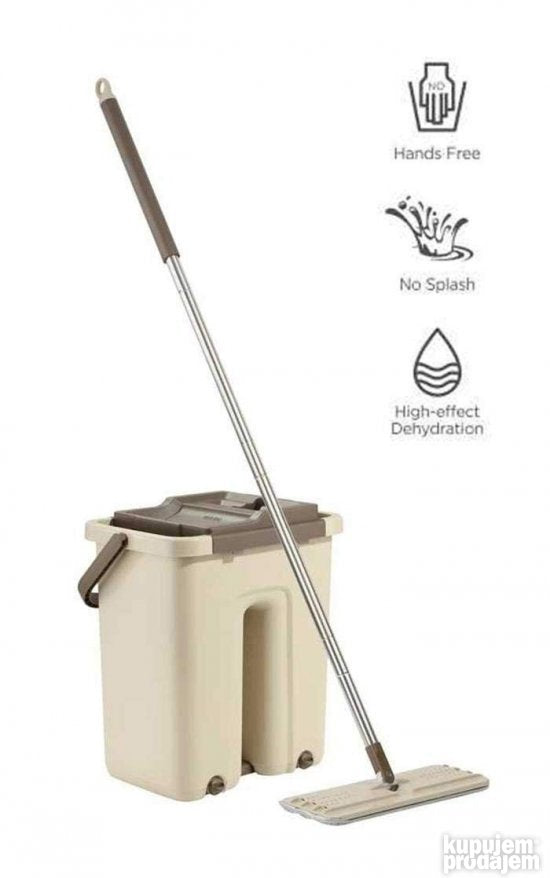 Cistac podova sa posudom Mop Scratch