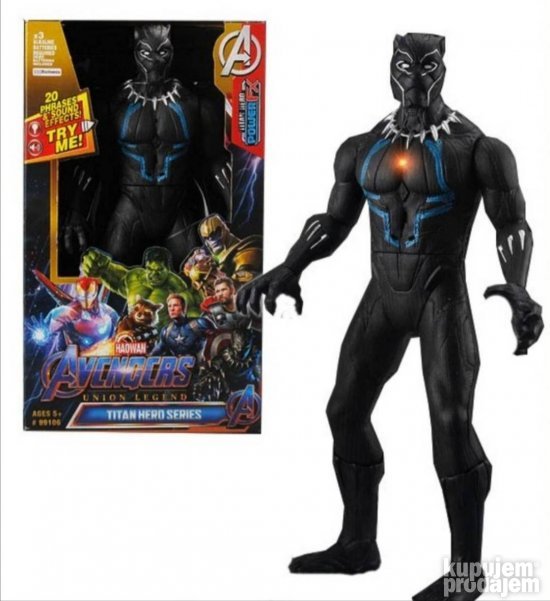 Crni panter Avengers od 30 cm - Slika 4