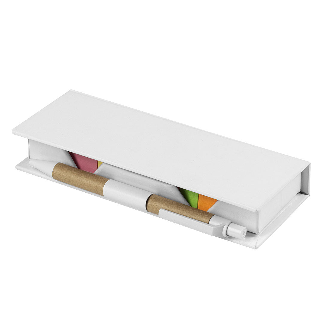 DECK set za beleske beli