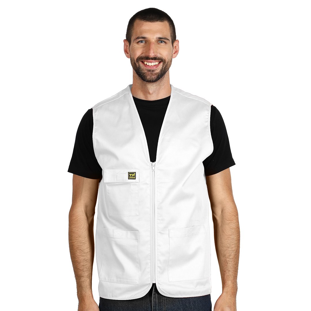 DERBY radni prsluk beli