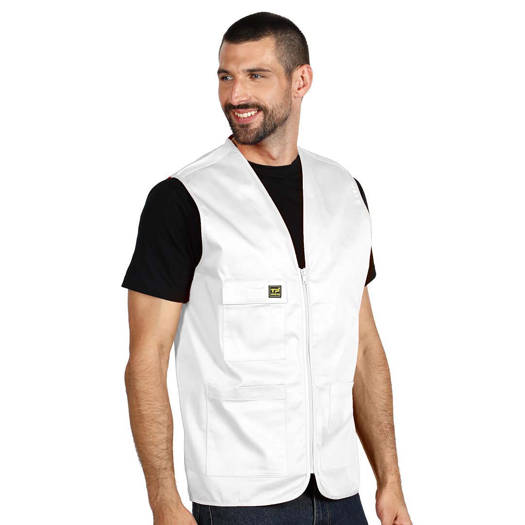 DERBY radni prsluk beli
