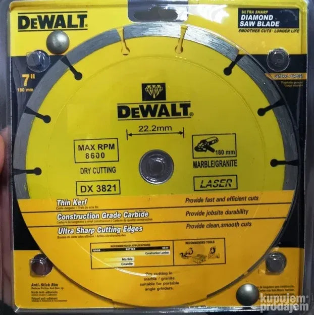 DEWALT secivo za mermer i granit