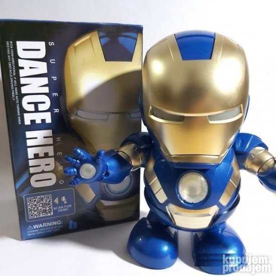 Dance hero Iron Man Heroj koji igra