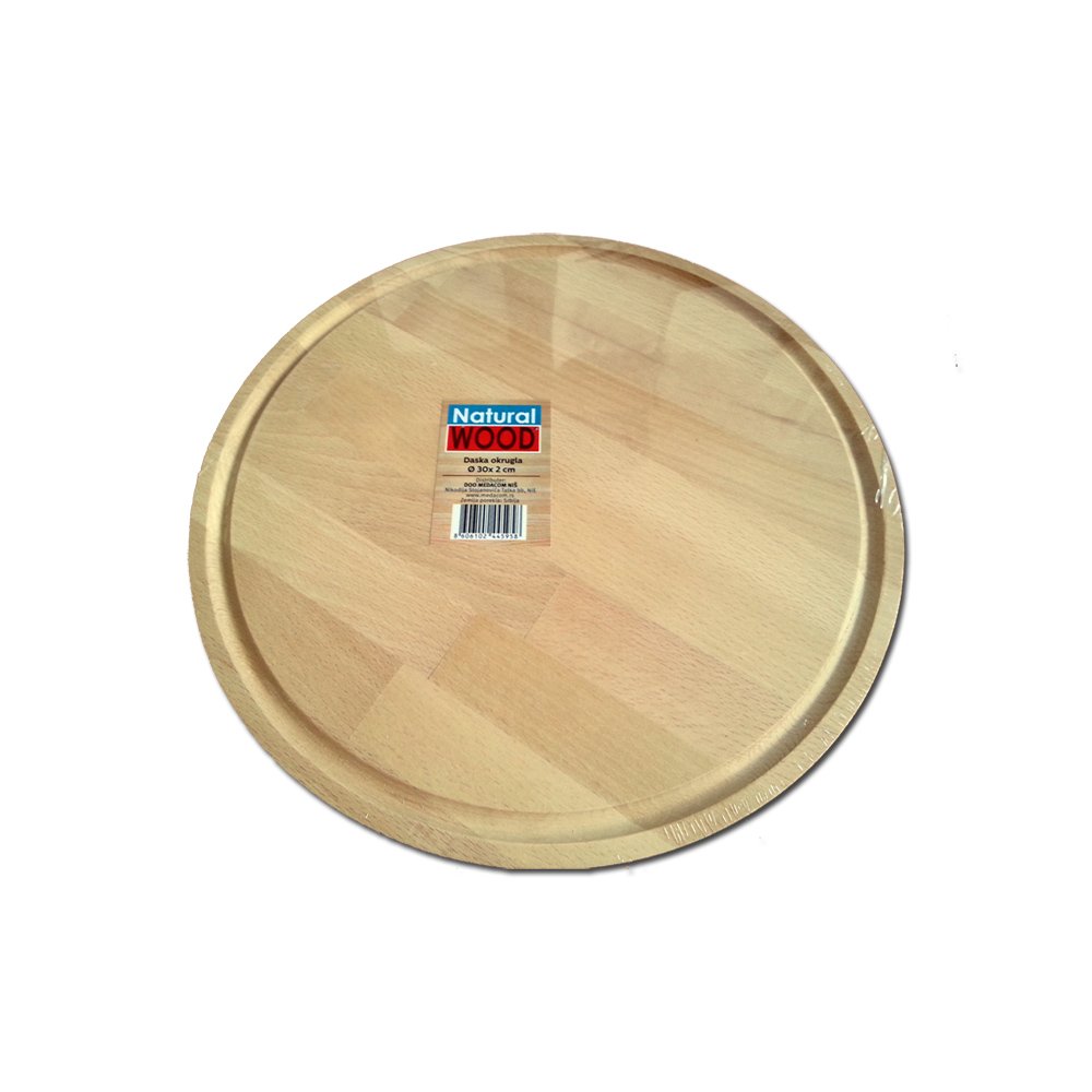 Daska okrugla precnik 30 cm bukva