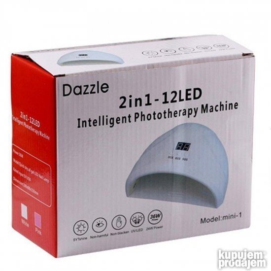 Dazzle lampa za nokte 36W