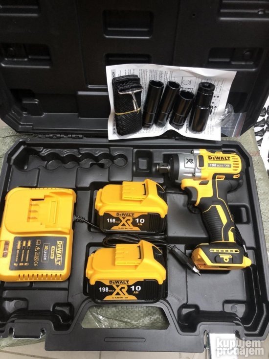 DeWAlt DCF894 198V XR odvijac Novi model