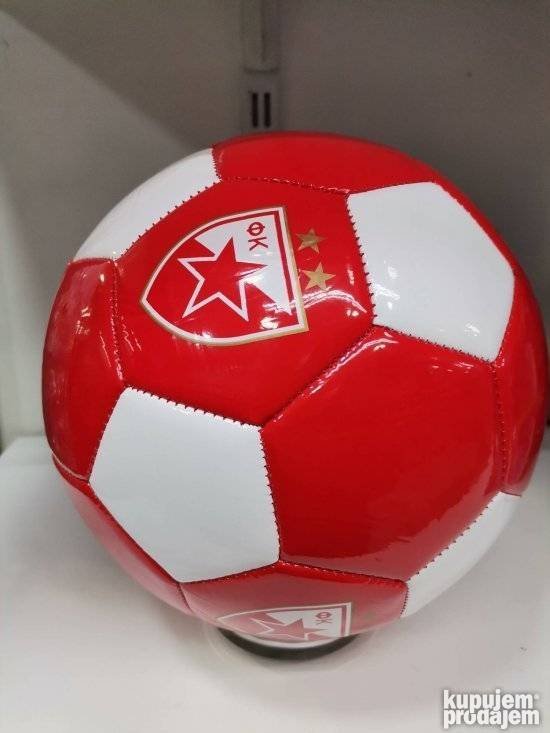 Decija fudbalska kozna lopta sa zvezdinim grbom