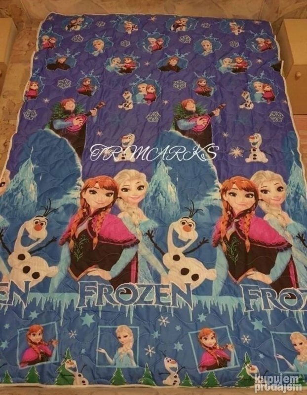 Decije posteljine Spiderman frozen