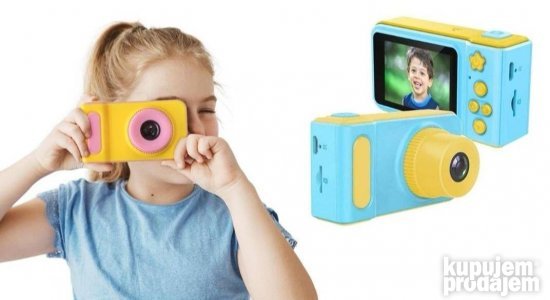 Deciji foto aparat Digitalni aparat za decu Foto aparat
